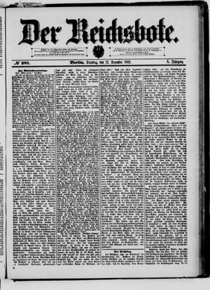 Der Reichsbote vom 12.12.1882