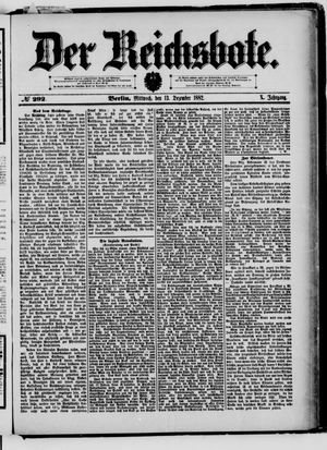 Der Reichsbote vom 13.12.1882