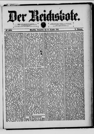 Der Reichsbote on Dec 16, 1882