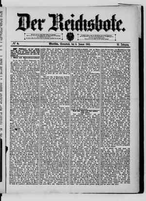 Der Reichsbote vom 06.01.1883