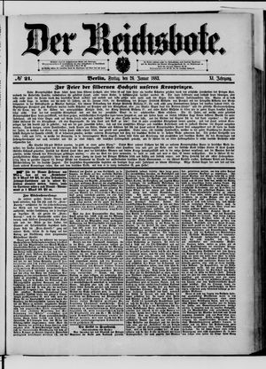 Der Reichsbote vom 26.01.1883
