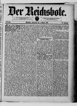 Der Reichsbote on Feb 3, 1883