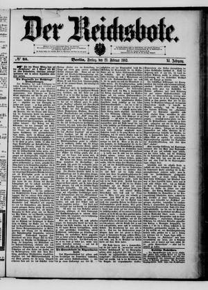 Der Reichsbote vom 23.02.1883