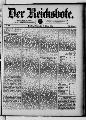 Der Reichsbote on Feb 28, 1883