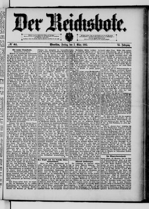 Der Reichsbote on Mar 2, 1883