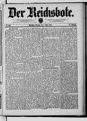 Der Reichsbote on Mar 7, 1883