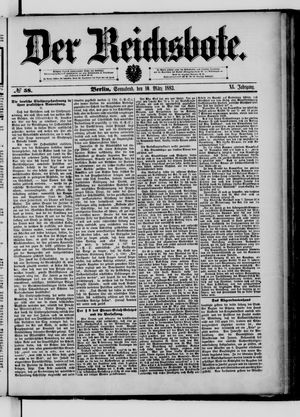 Der Reichsbote on Mar 10, 1883