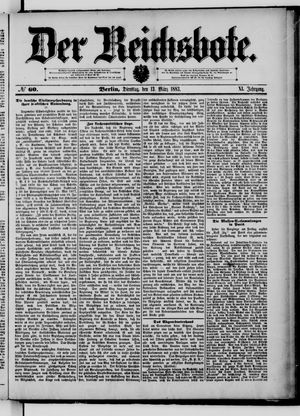 Der Reichsbote on Mar 13, 1883