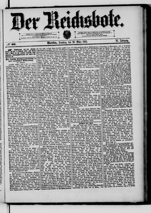 Der Reichsbote vom 20.03.1883