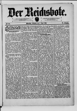 Der Reichsbote vom 04.04.1883
