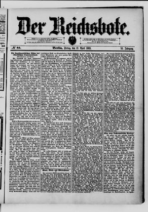 Der Reichsbote on Apr 13, 1883