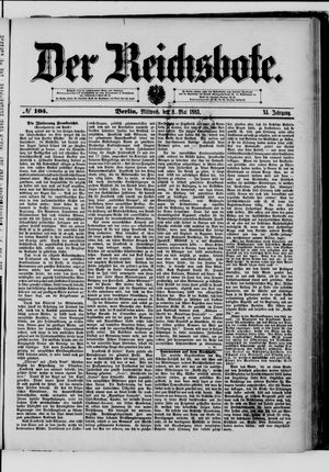 Der Reichsbote on May 9, 1883