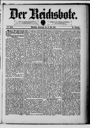 Der Reichsbote on May 19, 1883