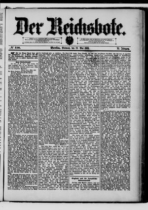 Der Reichsbote vom 23.05.1883