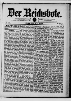 Der Reichsbote on May 25, 1883