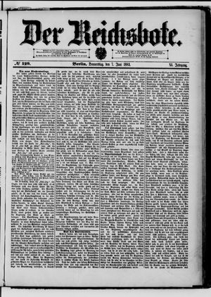 Der Reichsbote vom 07.06.1883