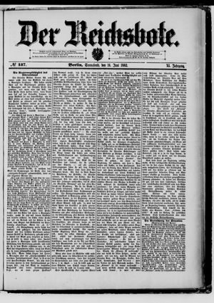 Der Reichsbote on Jun 16, 1883
