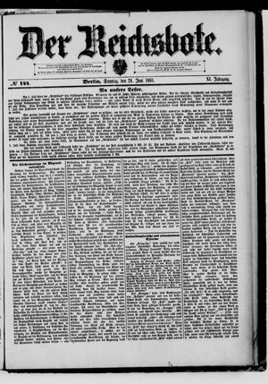 Der Reichsbote on Jun 24, 1883