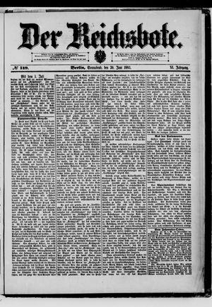 Der Reichsbote vom 30.06.1883