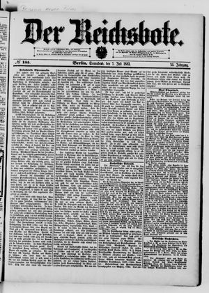 Der Reichsbote on Jul 7, 1883