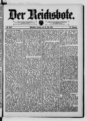 Der Reichsbote on Jul 10, 1883