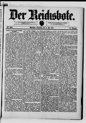 Der Reichsbote vom 14.07.1883