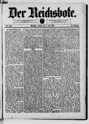 Der Reichsbote on Jul 17, 1883