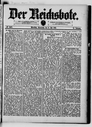 Der Reichsbote on Jul 21, 1883