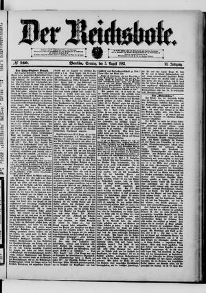 Der Reichsbote vom 05.08.1883