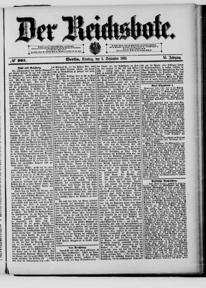 Der Reichsbote vom 04.09.1883