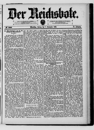 Der Reichsbote vom 07.09.1883