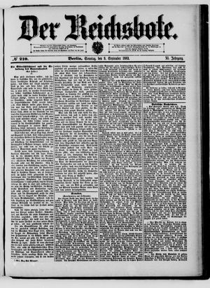 Der Reichsbote vom 09.09.1883