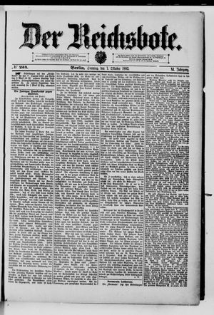 Der Reichsbote vom 07.10.1883