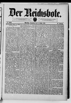 Der Reichsbote vom 18.10.1883