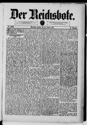 Der Reichsbote vom 26.10.1883