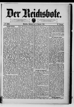 Der Reichsbote vom 14.11.1883