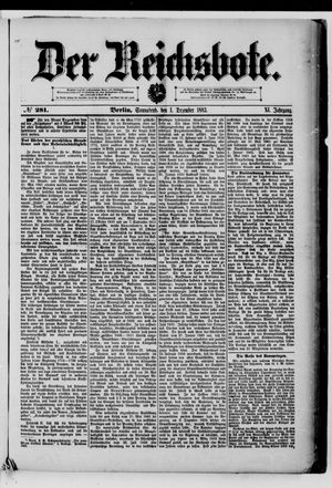Der Reichsbote vom 01.12.1883