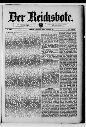 Der Reichsbote vom 06.12.1883