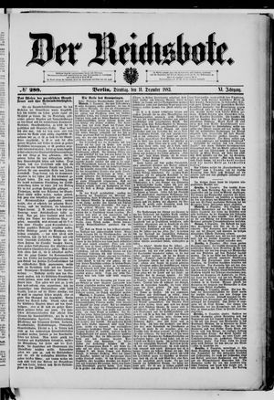 Der Reichsbote vom 11.12.1883