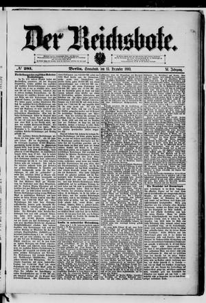 Der Reichsbote vom 15.12.1883