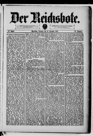 Der Reichsbote vom 18.12.1883
