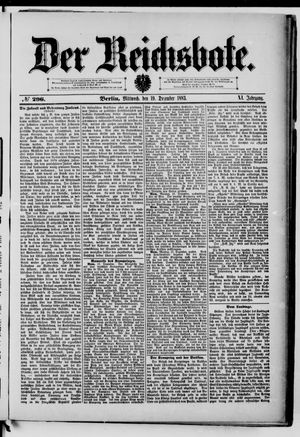 Der Reichsbote vom 19.12.1883