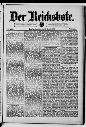 Der Reichsbote vom 20.12.1883