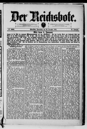 Der Reichsbote vom 29.12.1883