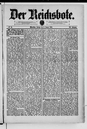 Der Reichsbote vom 04.01.1884