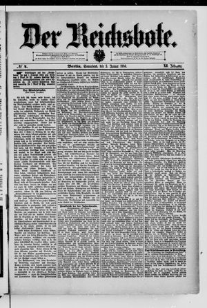 Der Reichsbote on Jan 5, 1884