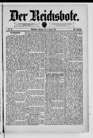 Der Reichsbote on Jan 6, 1884