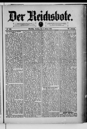 Der Reichsbote vom 05.02.1884