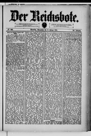 Der Reichsbote on Feb 16, 1884