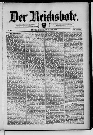 Der Reichsbote vom 15.03.1884